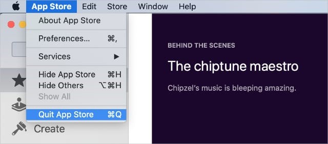 کار نکردن اپل اپ استور در مک