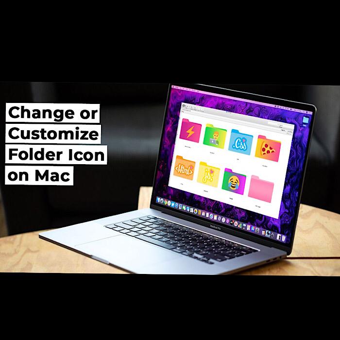 تغییر یا سفارشی کردن نماد پوشه در مک