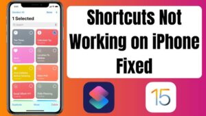 میانبرهای iOS 15 کار نمی کند