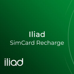 شارژ سیم کارت Iliad ایتالیا با قیمت ارزان و تحویل فوری
