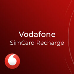 شارژ سیم کارت Vodafone اسپانیا با قیمت ارزان و تحویل فوری